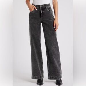 Wit & Wisdom Charcoal Flare Corduroy Jeans 18P